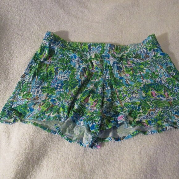 Lilly Pulitzer Green/Blue Pajamas  Medium - Picture 6 of 10
